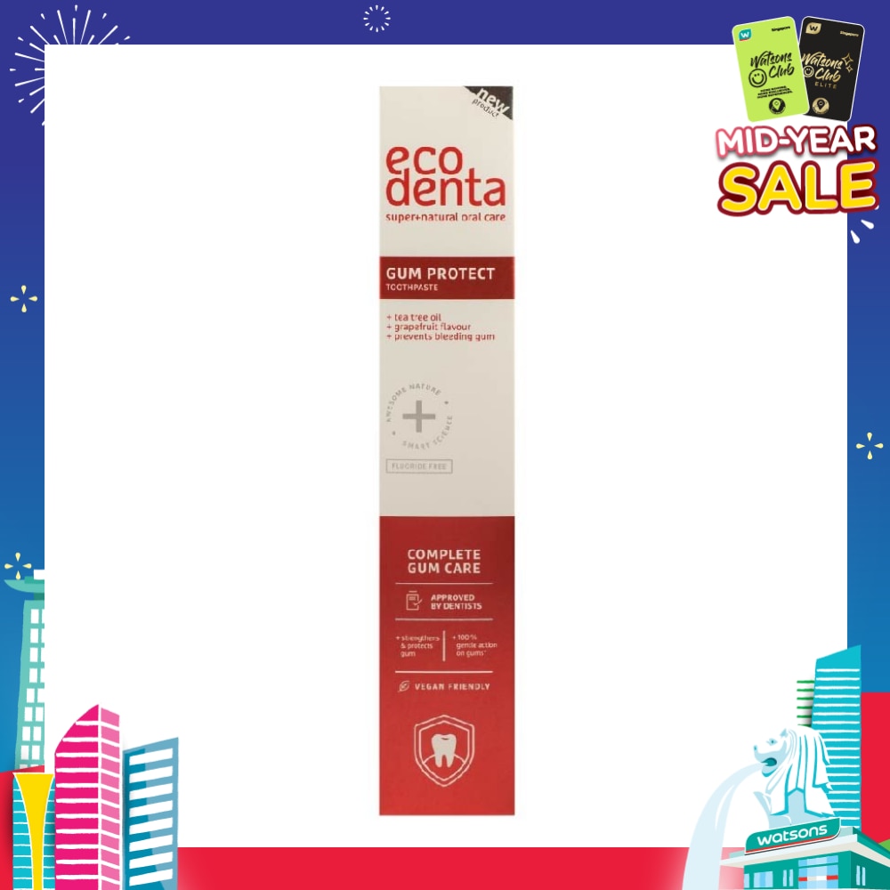 Gum Protection Toothpaste With Tea Tree Oil (For Complete Gum Care And A Sensitive Smile) 75ml.