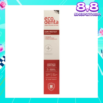 ECODENTA Gum Protection Toothpaste With Tea Tree Oil (For Complete Gum Care And A Sensitive Smile) 75ml.