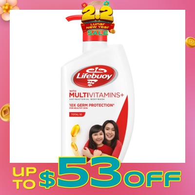 LIFEBUOY Lifebuoy Total 10 Antibacterial Body Wash 920ml