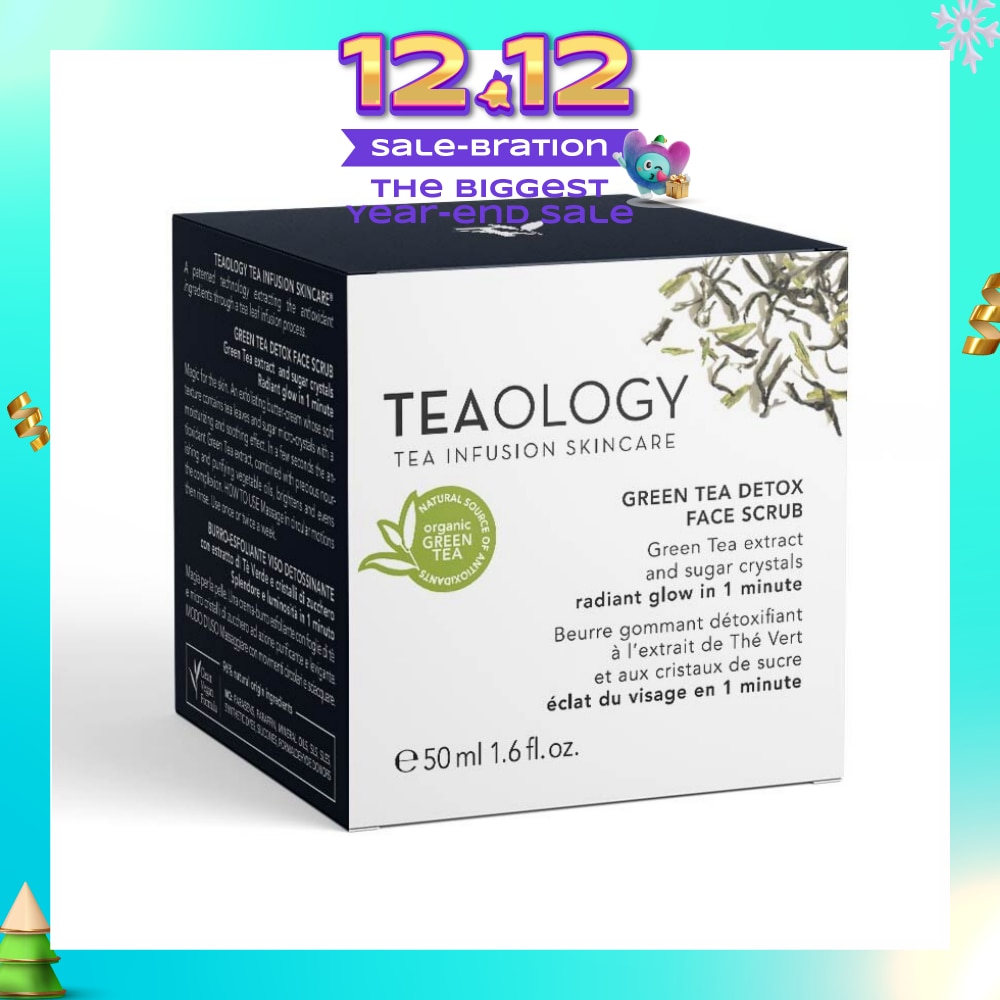 Green Tea Detox Face Scrub 50ml (Expiry: Dec`2025)