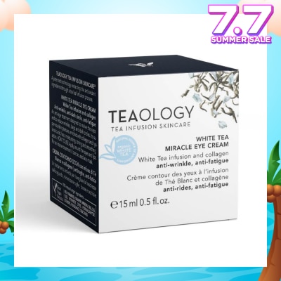 TEAOLOGY White Tea Miracle Eye Cream 15ml (Expiry: Dec`2025)