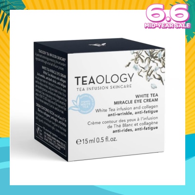 TEAOLOGY White Tea Miracle Eye Cream 15ml (Expiry: Dec`2025)