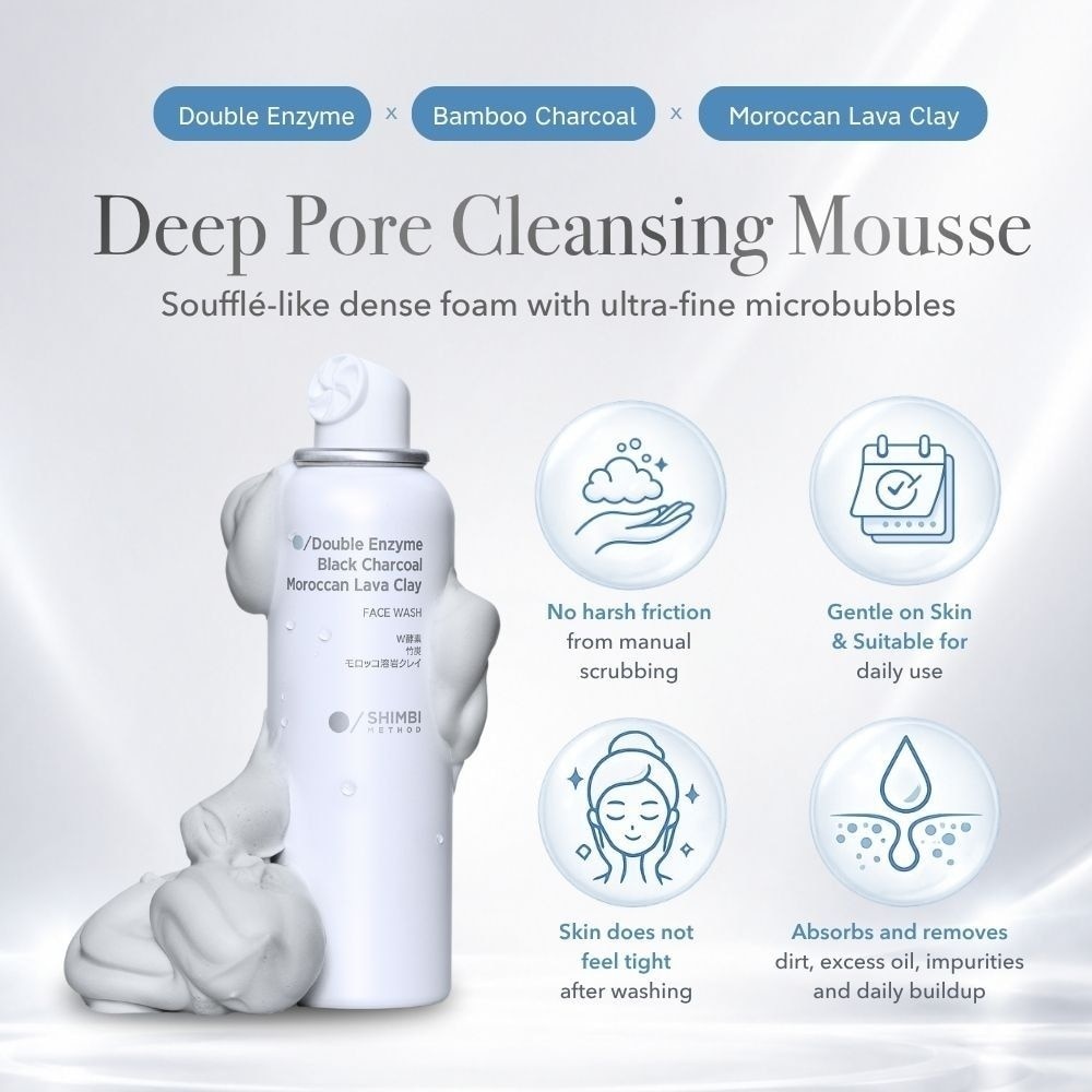 Detoxifying Double Enzyme Cleansing Foam 120g