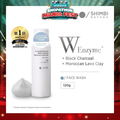 SHIMBI - Detoxifying Double Enzyme Cleansing Foam 120g