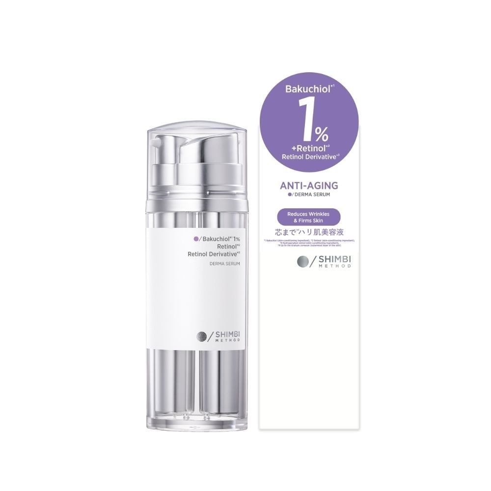 Bakuchiol 1% + Retinol Dual-Chamber Anti-Aging Derma Serum 15ml + 15ml