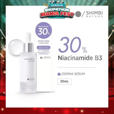 SHIMBI - Smoothing Derma Serum With 30% Niacinamide 30ml