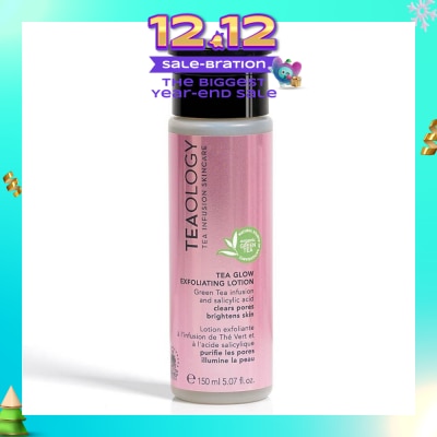 TEAOLOGY Tea Glow Exfoliating Lotion With Salicylic Acid 150ml (Expiry: Feb`2026)