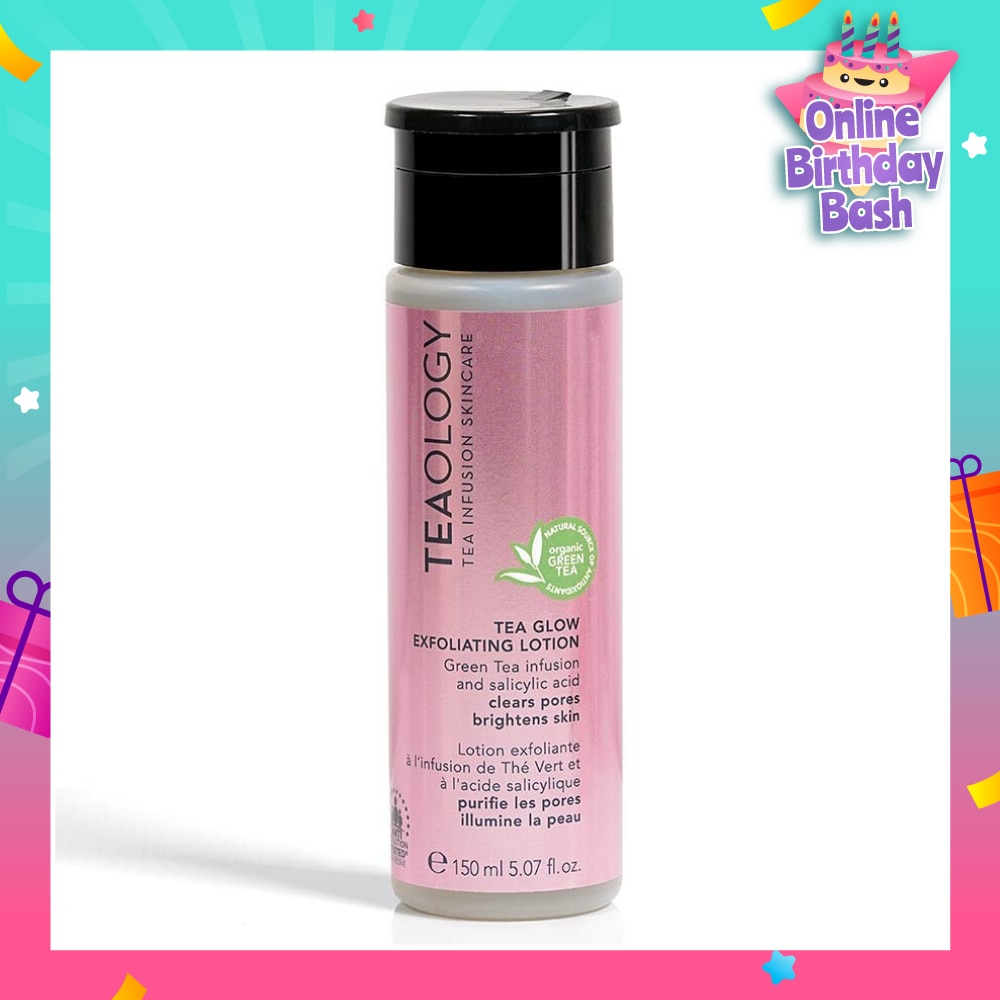 Tea Glow Exfoliating Lotion With Salicylic Acid 150ml (Expiry: Feb`2026)