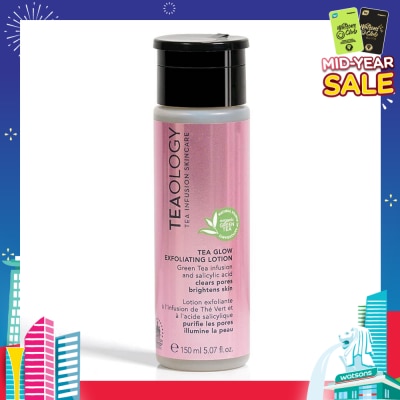 TEAOLOGY Tea Glow Exfoliating Lotion With Salicylic Acid 150ml (Expiry: Feb`2026)