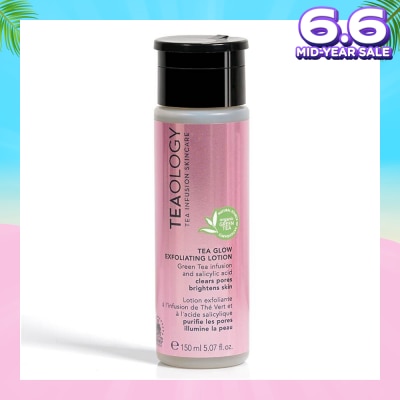 TEAOLOGY Tea Glow Exfoliating Lotion With Salicylic Acid 150ml (Expiry: Feb`2026)