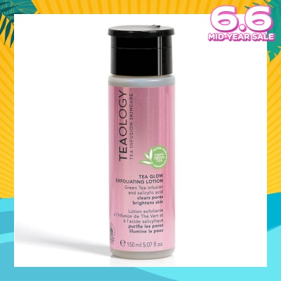 TEAOLOGY Tea Glow Exfoliating Lotion With Salicylic Acid 150ml (Expiry: Feb`2026)