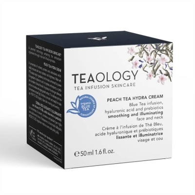 TEAOLOGY Peach Tea Hydra Cream (Strengthen The Defenses Of The Skin While Visibly Improving Tone, Hydration And Brightness) 50ml