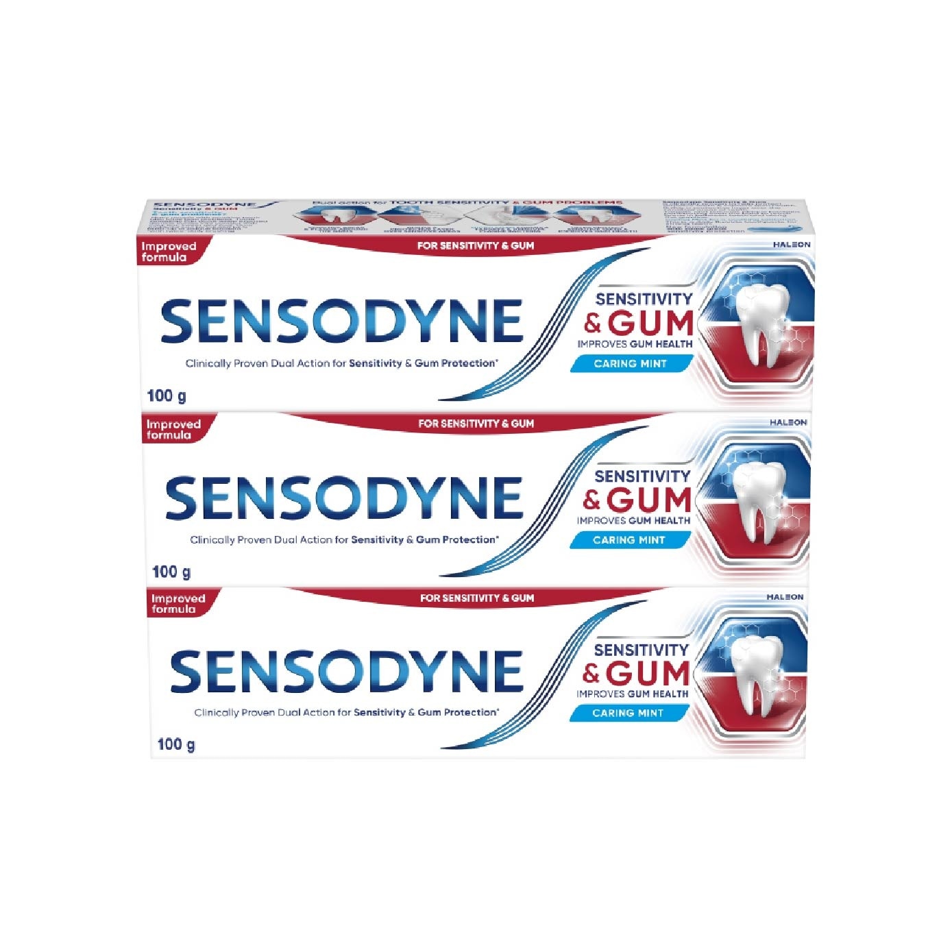 Sensitive Teeth Oral Care Toothpaste Sensitivity and Gum Bundle Set 1s image
