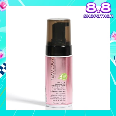 TEAOLOGY Tea Glow Exfoliating Cleansing Foam 100ml (Expiry: Dec`2025
