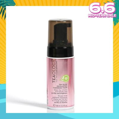 TEAOLOGY Tea Glow Exfoliating Cleansing Foam 100ml (Expiry: Dec`2025