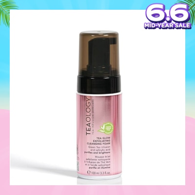 TEAOLOGY Tea Glow Exfoliating Cleansing Foam 100ml (Expiry: Dec`2025
