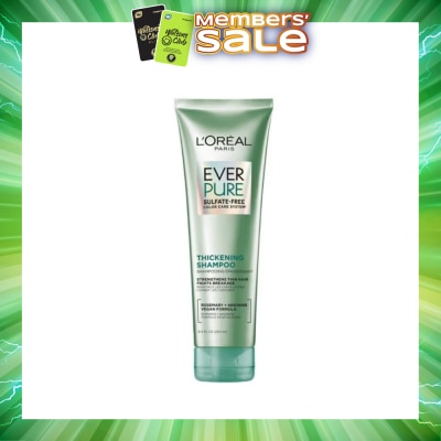 LOREAL PARIS HAIR EXPERT - Ever Pure Sulfate-Free Thickening Shampoo (To Strengthens Thin Hair & Fight Breakage) 250ml