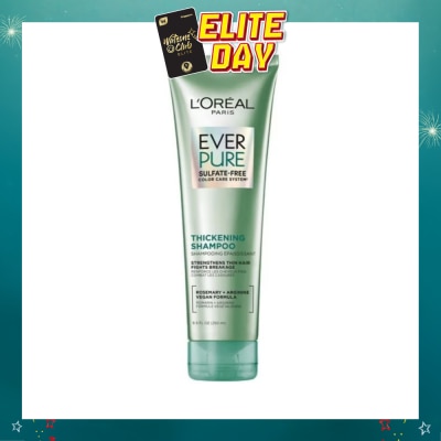 LOREAL PARIS HAIR EXPERT - Ever Pure Sulfate-Free Thickening Shampoo (To Strengthens Thin Hair & Fight Breakage) 250ml