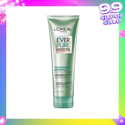 LOREAL PARIS HAIR EXPERT Ever Pure Sulfate-Free Thickening Shampoo (To Strengthens Thin Hair & Fight Breakage) 250ml