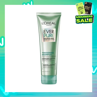 LOREAL PARIS HAIR EXPERT Ever Pure Sulfate-Free Thickening Shampoo (To Strengthens Thin Hair & Fight Breakage) 250ml