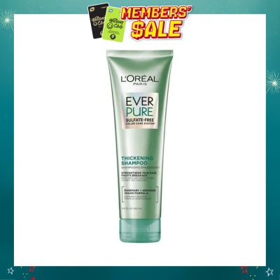 LOREAL PARIS HAIR EXPERT - Ever Pure Sulfate-Free Thickening Shampoo (To Strengthens Thin Hair & Fight Breakage) 250ml