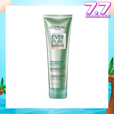L'OREAL PARIS HAIR EXPERT Ever Pure Sulfate-Free Thickening Shampoo (To Strengthens Thin Hair & Fight Breakage) 250ml