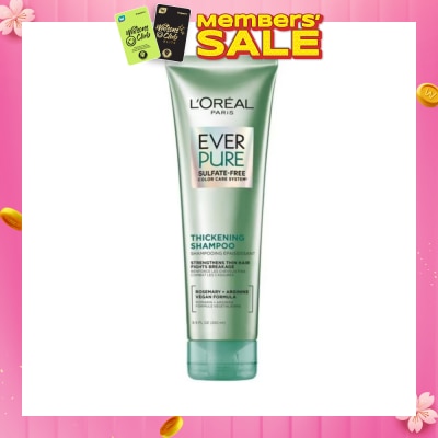 LOREAL PARIS HAIR EXPERT Ever Pure Sulfate-Free Thickening Shampoo (To Strengthens Thin Hair & Fight Breakage) 250ml