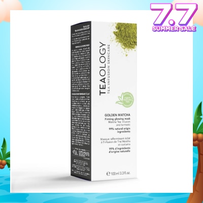 TEAOLOGY Golden Matcha Firming Glowing Mask (Smooth, Tone And Brighten The Face) 100ml