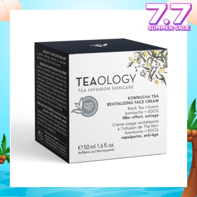 TEAOLOGY Kombucha Tea Revitalizing Face Cream (Strengthens The Skin's Defenses And Visibly Improves Its Quality While Brightening The Complexion) 50ml