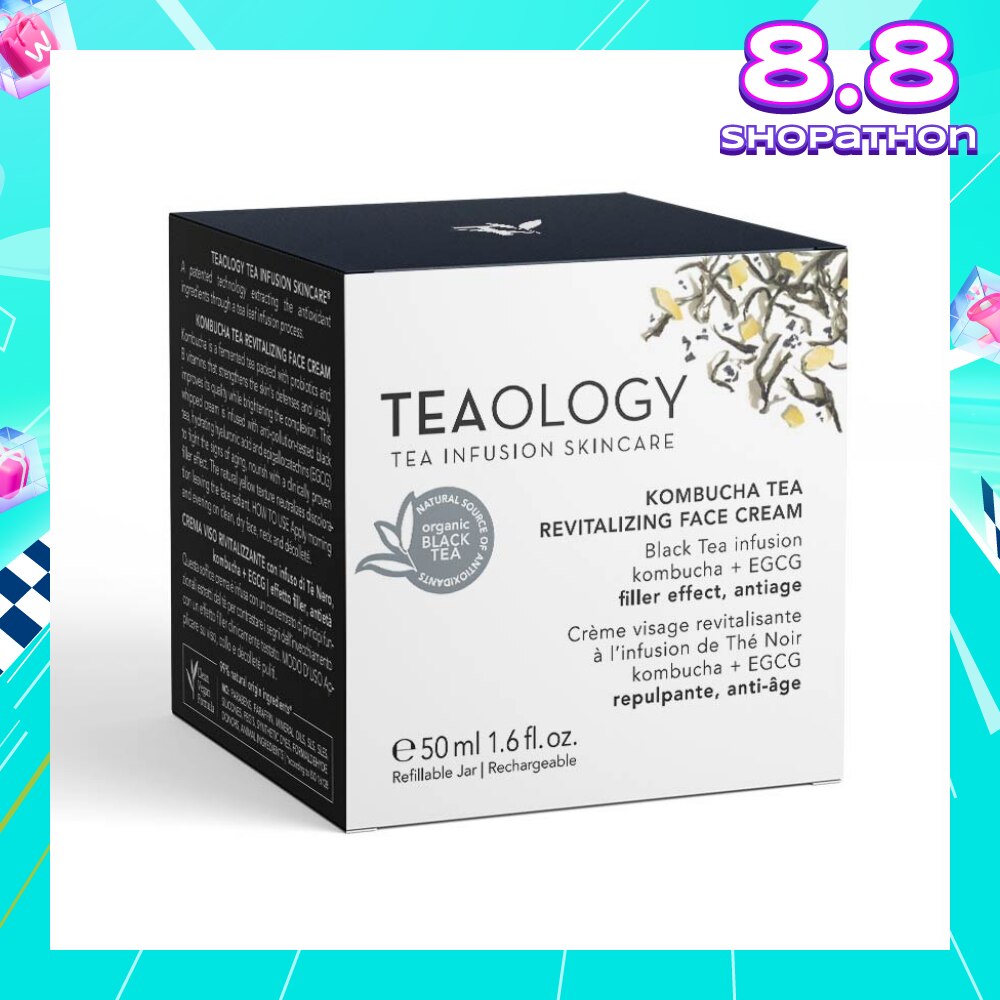 Kombucha Tea Revitalizing Face Cream (Strengthens The Skin's Defenses And Visibly Improves Its Quality While Brightening The Complexion) 50ml