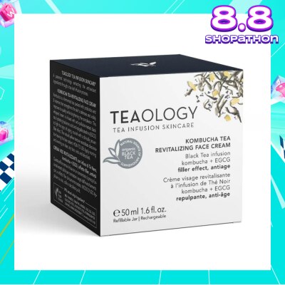 TEAOLOGY Kombucha Tea Revitalizing Face Cream (Strengthens The Skin's Defenses And Visibly Improves Its Quality While Brightening The Complexion) 50ml