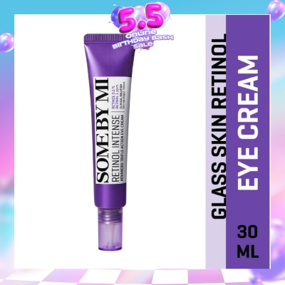 SOME BY MI - Retinol Intense Advanced Triple Action Eye Cream (Provides Vitality And Energy To The Tired Eyes) 30ml (Expiry: Jan`2027)