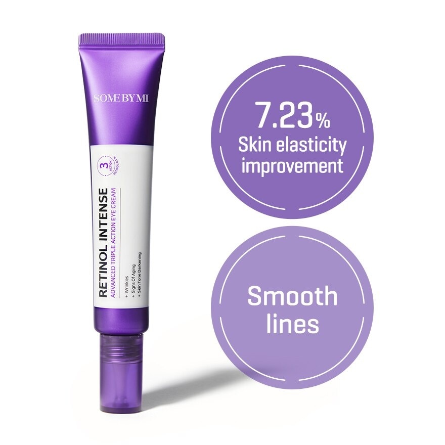 Retinol Intense Advanced Triple Action Eye Cream (Provides Vitality And Energy To The Tired Eyes) 30ml