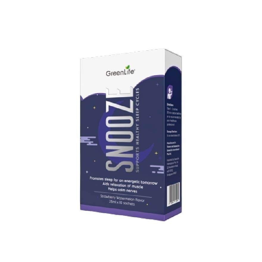 Snooze (Promotes Sleep For An Energetic Tomorrow, Aids Relaxation Of Muscle And Helps Calm Nerves) 10s