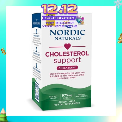 NORDIC NATURALS Cholesterol Support (Maintain Healthy Cholesterol Levels) Softgels 60s