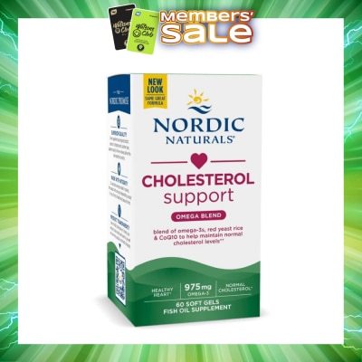 NORDIC NATURALS - Cholesterol Support (Maintain Healthy Cholesterol Levels) Softgels 60s