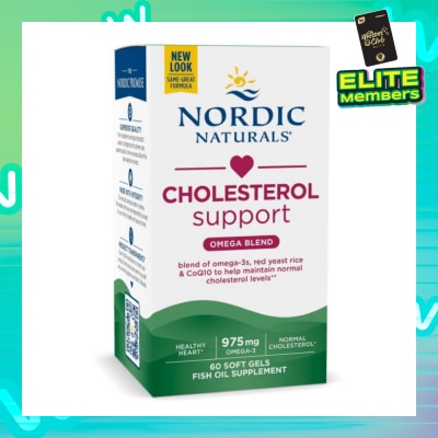 NORDIC NATURALS Cholesterol Support (Maintain Healthy Cholesterol Levels) Softgels 60s