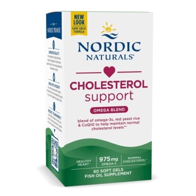 NORDIC NATURALS Cholesterol Support (Maintain Healthy Cholesterol Levels) Softgels 60s