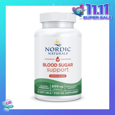 NORDIC NATURALS Blood Sugar Support (Protection Against Oxidative Stress And Support For Healthy Glucose Metabolism) 60s