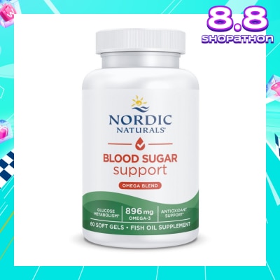 NORDIC NATURALS Blood Sugar Support (Protection Against Oxidative Stress And Support For Healthy Glucose Metabolism) 60s