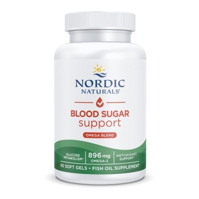 NORDIC NATURALS Blood Sugar Support (Protection Against Oxidative Stress And Support For Healthy Glucose Metabolism) 60s