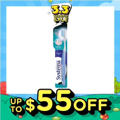 SYSTEMA Sensitive Pro Toothbrush Extra Soft 1s