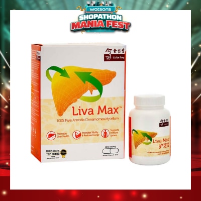 EU YAN SANG - Liva Max Capsules (Promotes Liver Health, Supports Immune System, , Singapore Only Formula) 60s