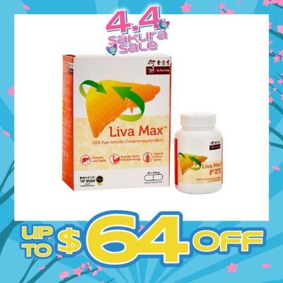 EU YAN SANG - Liva Max Capsules (Promotes Liver Health, Supports Immune System, , Singapore Only Formula) 60s