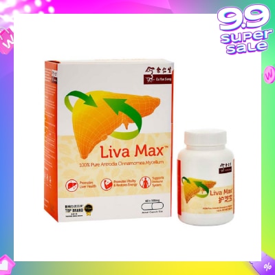 EU YAN SANG Liva Max Capsules (Promotes Liver Health, Supports Immune System, , Singapore Only Formula) 60s