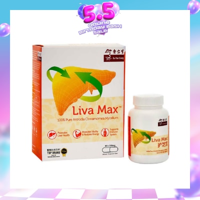 EU YAN SANG - Liva Max Capsules (Promotes Liver Health, Supports Immune System, , Singapore Only Formula) 60s