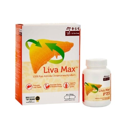 EU YAN SANG Liva Max Capsules (Promotes Liver Health, Supports Immune System, , Singapore Only Formula) 60s