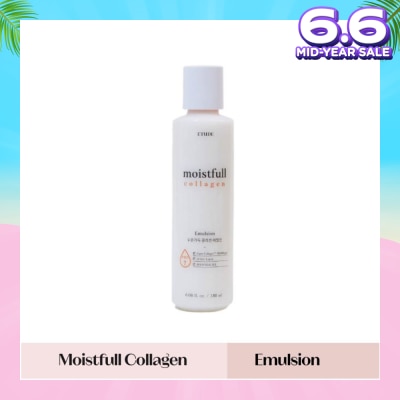 ETUDE Moistfull Collagen Emulsion (Hydrating And Refreshing Emulsion With Collagen And Moisture) 180ml