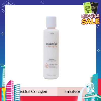 ETUDE Moistfull Collagen Emulsion (Hydrating And Refreshing Emulsion With Collagen And Moisture) 180ml