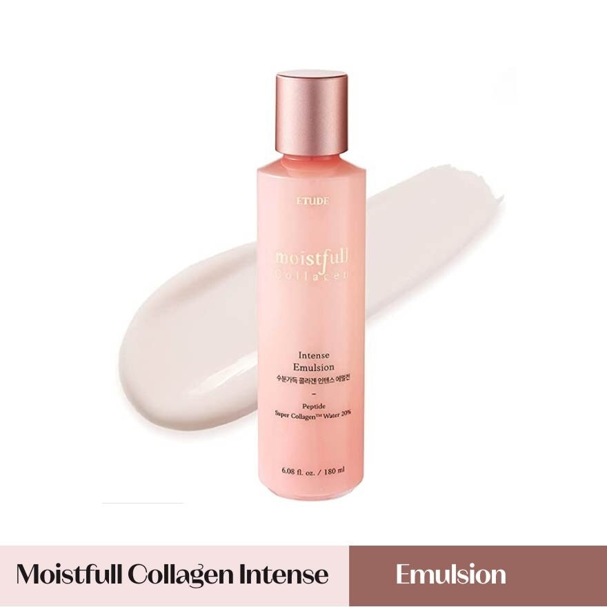 Moistfull Collagen Intense Emulsion (Super Collagen Water 20% Intense Hydrating Toner) 180ml